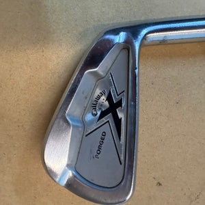 Men's 2007 Callaway X Forged 4 iron Right Handed Stiff Flex Steel Shaft (Used)