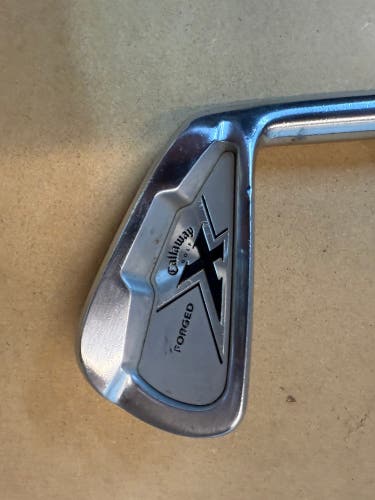 Men's 2007 Callaway X Forged 4 iron Right Handed Stiff Flex Steel Shaft (Used)