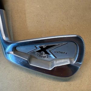 Men's 2007 Callaway X Forged 6 Iron Right Handed Stiff Flex Steel Shaft (Used)