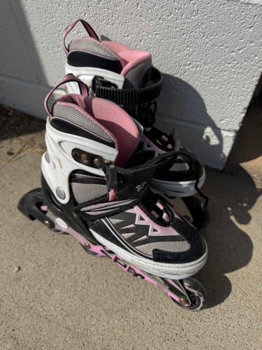 Girl Inline Skates Size 3 (Used)