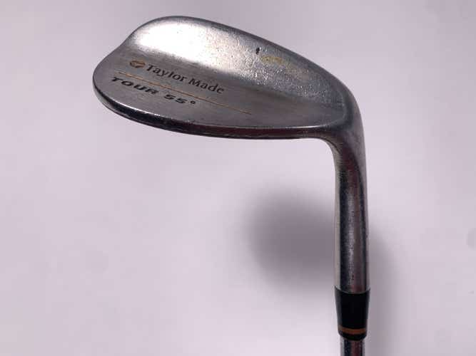 TaylorMade Tour Sand Wedge SW 55* Stiff Steel Mens RH Midsize Grip
