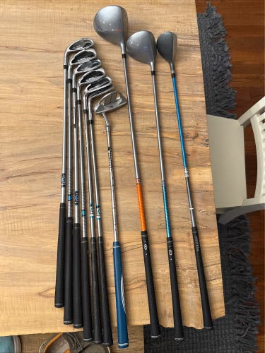 LH lefty USKG US Kids Golf DV3 WT-20s Ultralight UL48 Full Junior Set 10 Clubs