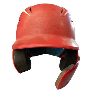 Used Easton ALPHA Batting Helmet No Mask Red SM 11760-S000082082