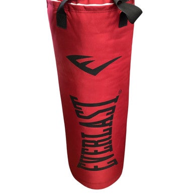 Used Everlast 80 LB HEAVY BAG Boxing Heavy Bag Red 80 lb 11760-S000082057