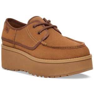 UGG Cityfunc 1158264-CHE Boots Women's US 7.5 Chestnut Nubuck Platform PQ644