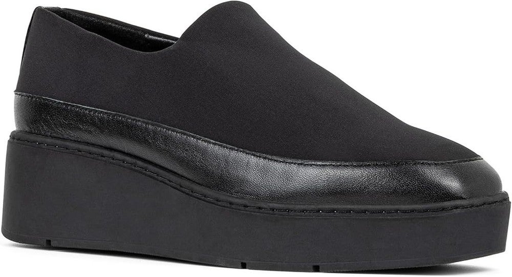 Donald Pliner Wilson Flat Women's US 6 Black Memory Foam Loafers Shoes PQ635