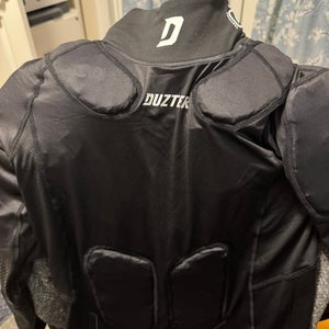 Youth (New) Duzter Goalie neck guard padded shirt and padded compression pants set