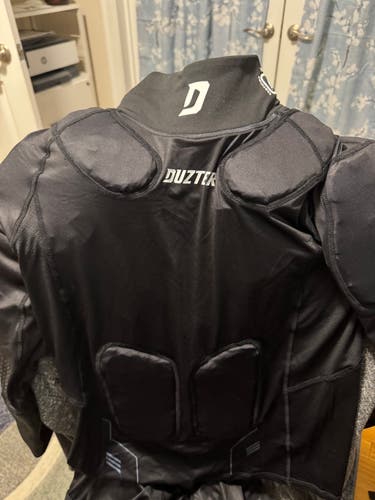 Youth (New) Duzter Goalie neck guard padded shirt and padded compression pants set