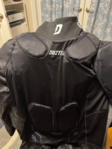 Youth (New) Duzter Goalie neck guard padded shirt and padded compression pants set