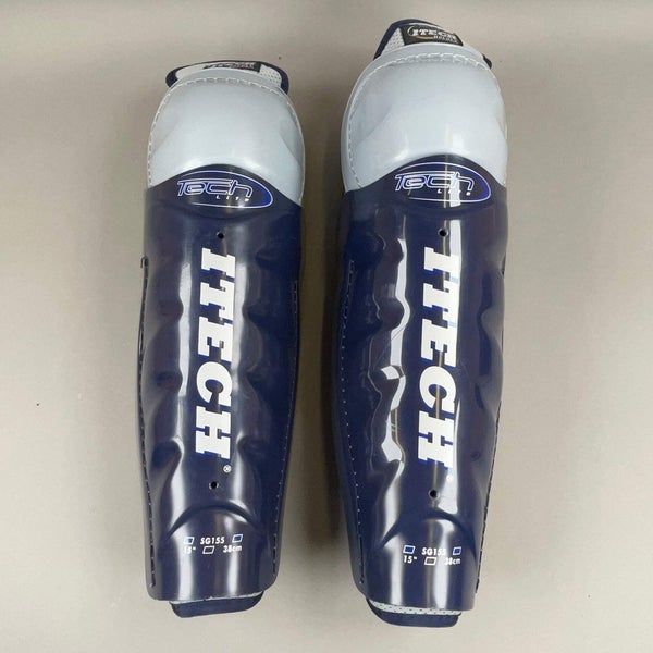 Itech SG155 Senior 15" Hockey Shin Guards