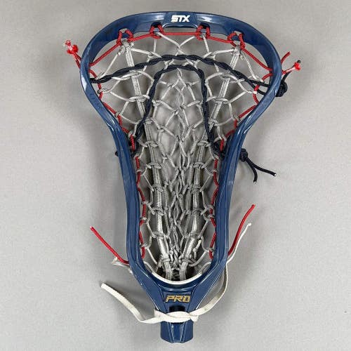 STX Crux Pro Womens Attack/Mid Strung Lacrosse Head
