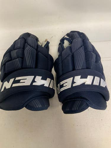 Used MIKEN Senior Gloves Navy Blue 14" 11823-S000034272