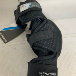 Used Bauer BLACK OFFICIALS Senior Elbow Pads LG 11823-S000034273