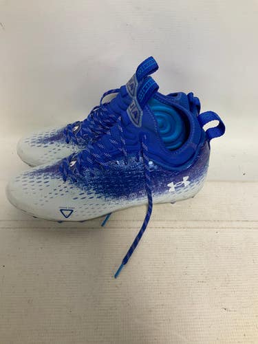 Used Under Armour SPOT LIGHT Adult FB Cleats Royal Blue Senior 12 11823-S000034287