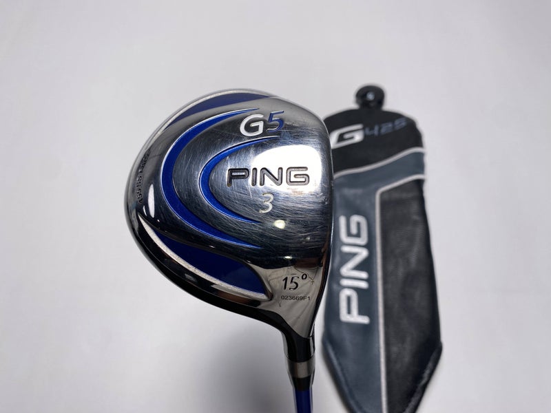Ping G5 3 Fairway Wood 15* Grafalloy ProLaunch Blue 75g Stiff RH HC