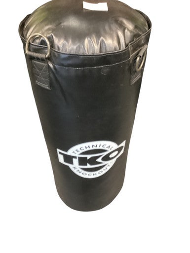 Used TKO 50LB BAG Boxing Speed Bag Black 11884-S000052663