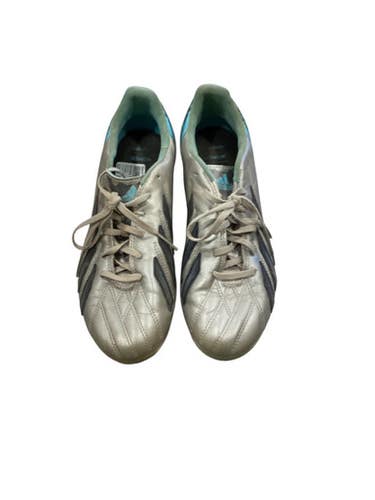 Used Adidas Soccer Cleats Grey Senior 10 11884-S000052620