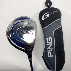 Ping G5 5 Fairway Wood 18* Grafalloy ProLaunch Blue 75g Stiff RH HC