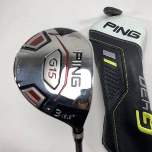 Ping G15 3 Fairway Wood 15.5* TFC 700 F Stiff Graphite Mens RH HC