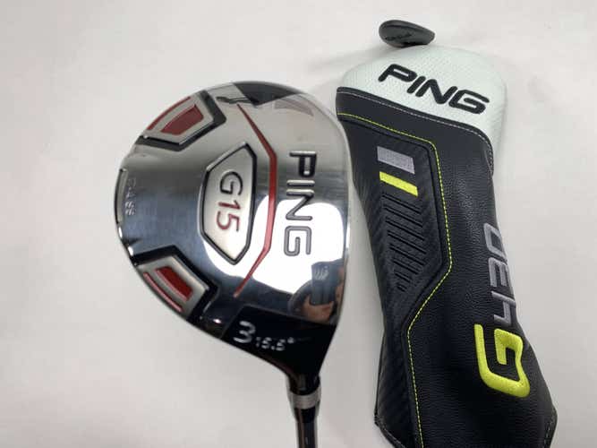 Ping G15 3 Fairway Wood 15.5* TFC 700 F Stiff Graphite Mens RH HC