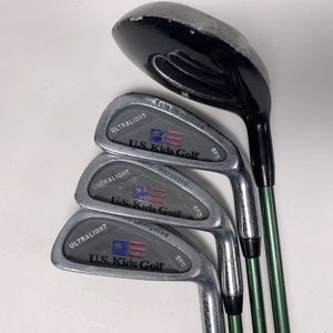 US Kids Ultralight SFD Club Set Driver 8 9 PW KidPower Youth Graphite Mens RH