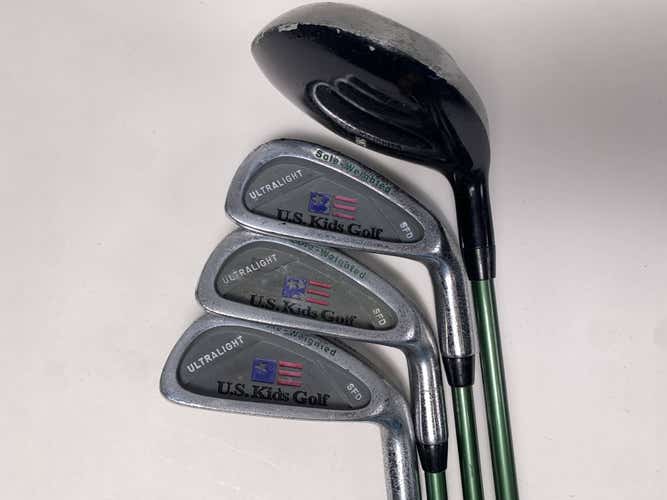 US Kids Ultralight SFD Club Set Driver 8 9 PW KidPower Youth Graphite Mens RH