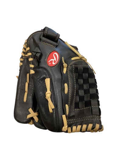 Used Rawlings RSB SOFTBALL SERIES BB/SB Glove RH Throw Black 13" 11884-S000050549