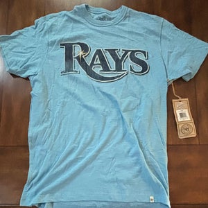 Tampa Bay Rays 47 brand T-Shirt Adult Size Small New With Tags