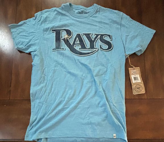 Tampa Bay Rays 47 brand T-Shirt Adult Size Small New With Tags