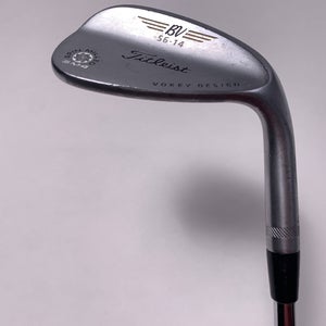 Titeist SM4 Chrome Sand Wedge SW 56* 14 Bounce Titleist Wedge RH Midsize Grip