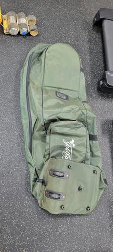 Used SOFTSIDE ROLLER BAG Travel Bag Green 11497-S000152101