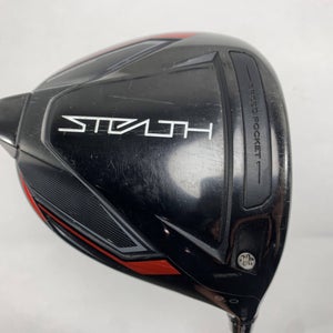 TaylorMade Stealth Driver 9* Fujikura Speeder 6S Stiff RH Midsize Grip 44"