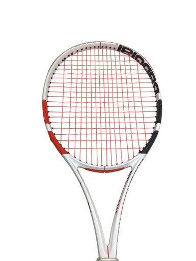 Used Babolat PURE STRIKE 16X19 Adult Tennis Racquet White 4 1/4" 11347-S000255529
