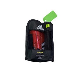 Used Adidas Soccer Shin Guards Junior Red SM 11347-S000255515