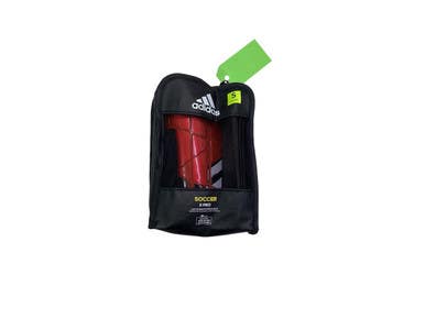 Used Adidas Soccer Shin Guards Junior Red SM 11347-S000255515