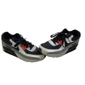 Used Nike Basketball Shoes M Black And Grey Junior 04.5 11347-S000255516