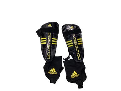 Used Adidas Soccer Shin Guards Junior Black SM 11347-S000255512