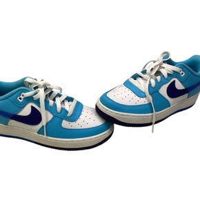 Used Nike Basketball Shoes M Carolina Blue Senior 7 11347-S000255513