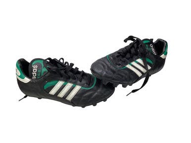 Used Adidas Soccer Cleats Black And Green Junior 03 11347-S000255507