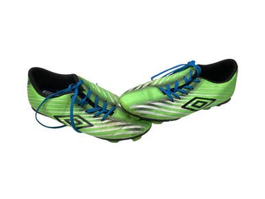 Used Umbro Soccer Cleats Green Junior 01 11347-S000255509