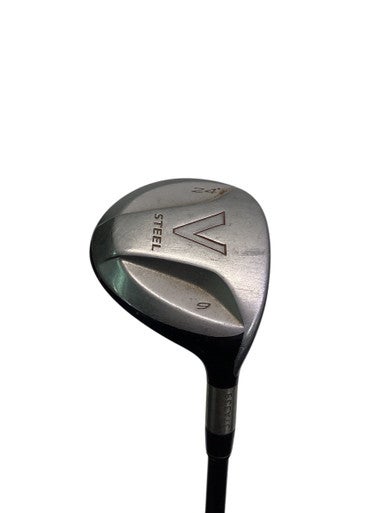 Used Taylormade V STEEL Mens Fairway Wood RH 9 Wood 11347-S000255505
