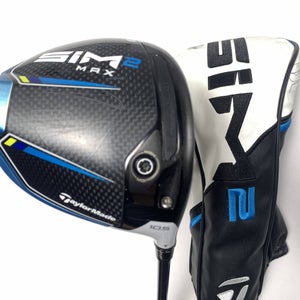 TaylorMade SIM2 MAX Driver 10.5* Fujikura Ventus Blue 5-S Stiff RH HC
