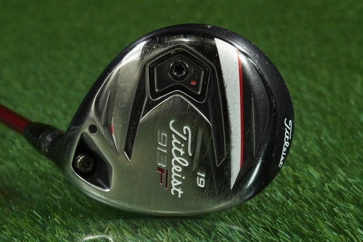 TITLEIST 913F 5 WOOD FAIRWAY BASSARA 55G REGULAR RH 19 + TITLEIST TS HEADCOVER