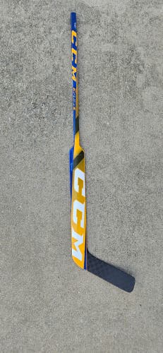 Senior CCM Eflex 5 Pro lite Regular Goalie Stick 25" Paddle (Used)