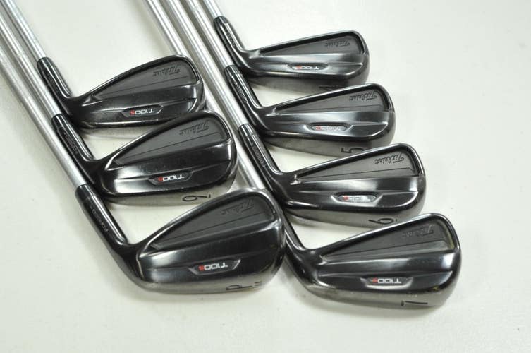 Titleist T100s 2021 Limited Black 4-PW Iron Set Stiff Right KBS Steel # 201817