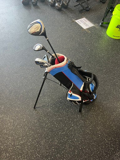 Used Top Flite JUNIOR TI MATRIX Jr Package Set RH Royal Blue 6 Piece 11849-S000031778