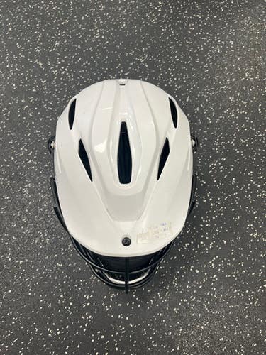 Used Cascade RIVAL JR Lacrosse Helmet White One Size 11849-S000031771