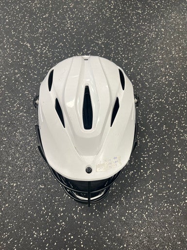 Used Cascade RIVAL JR Lacrosse Helmet White One Size 11849-S000031771