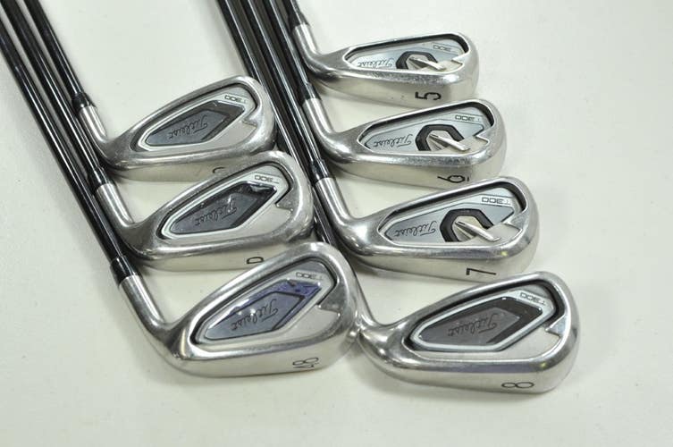 Titleist T300 2019 5-PW,48* Iron Set Senior Flex RH Tensei Graphite +1" # 202123