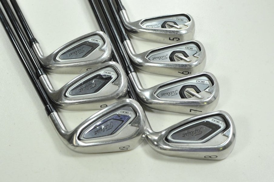 Titleist T300 2019 5-PW,48* Iron Set Senior Flex RH Tensei Graphite +1" # 202123